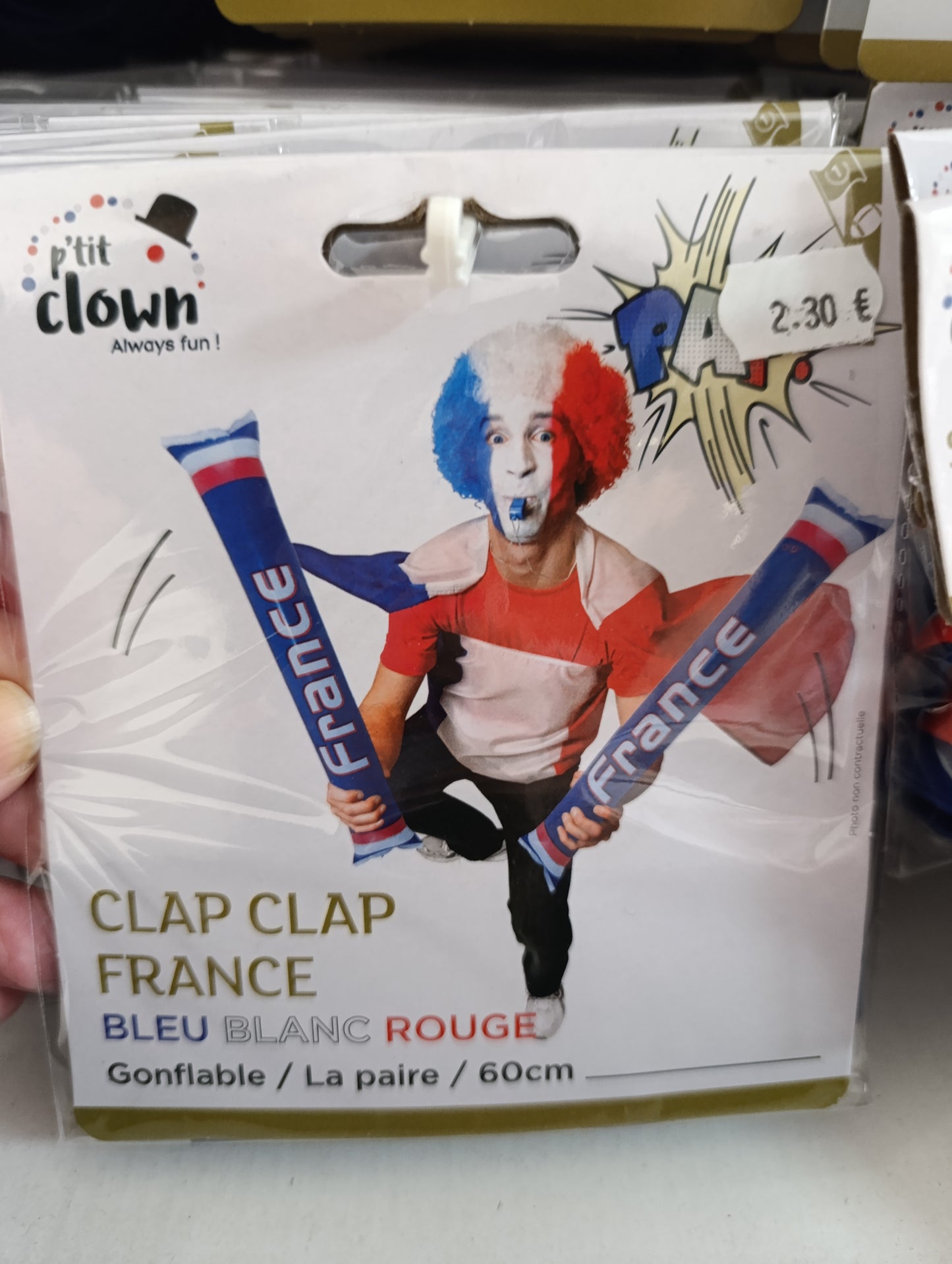 Clap clap supporter france