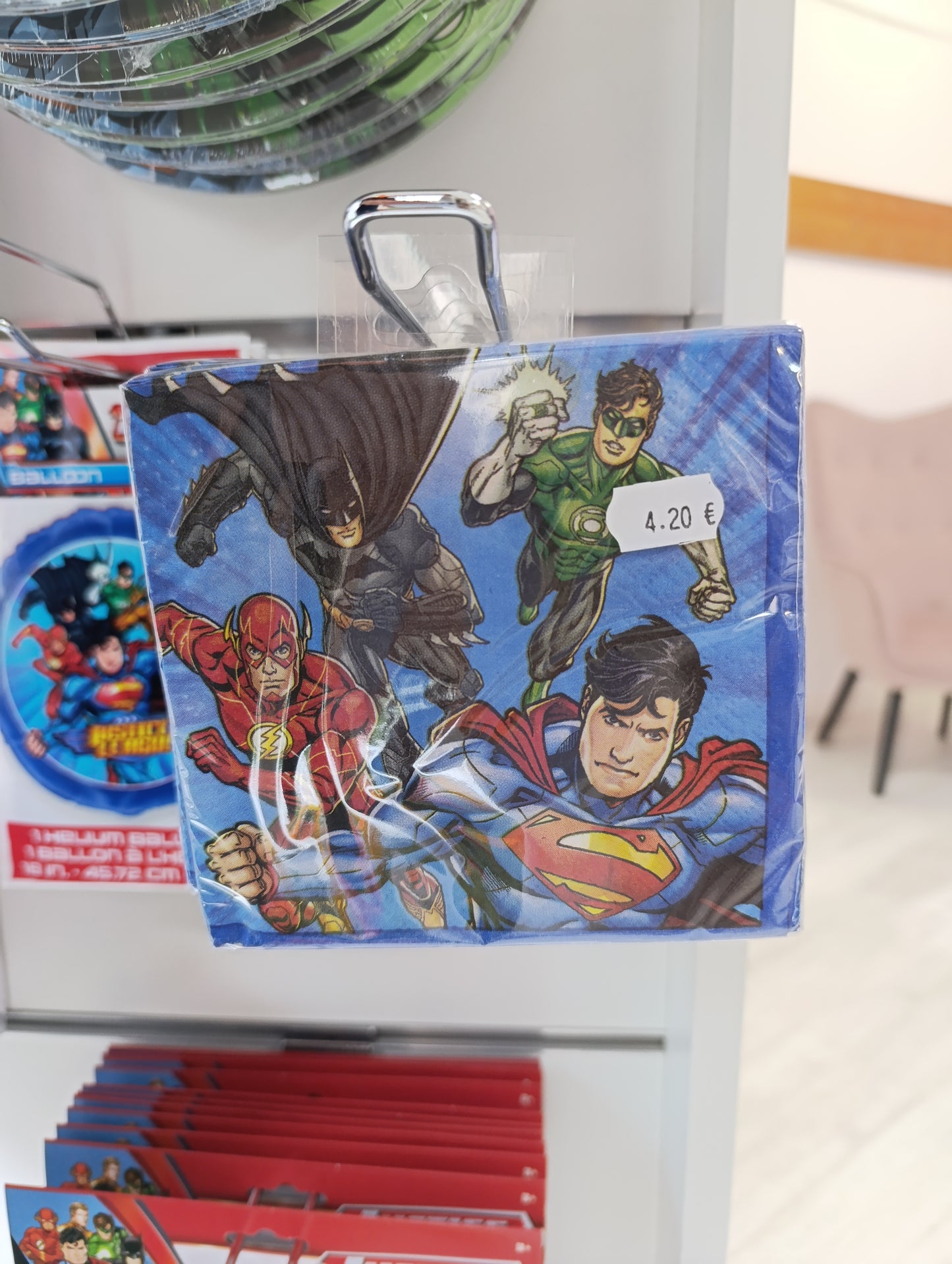 Serviettes thème justice League