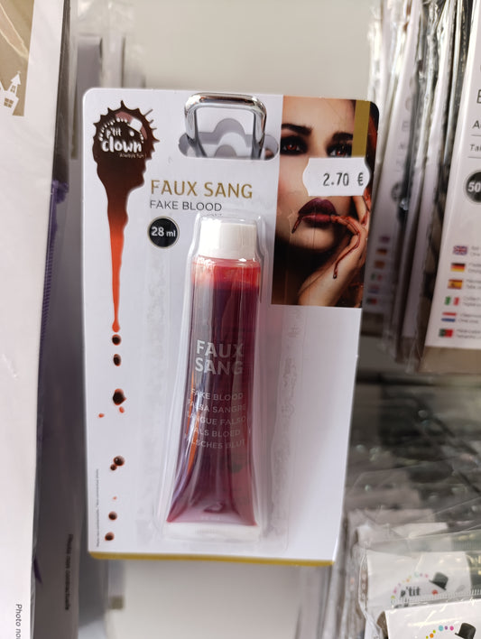 Faux sang 28ml