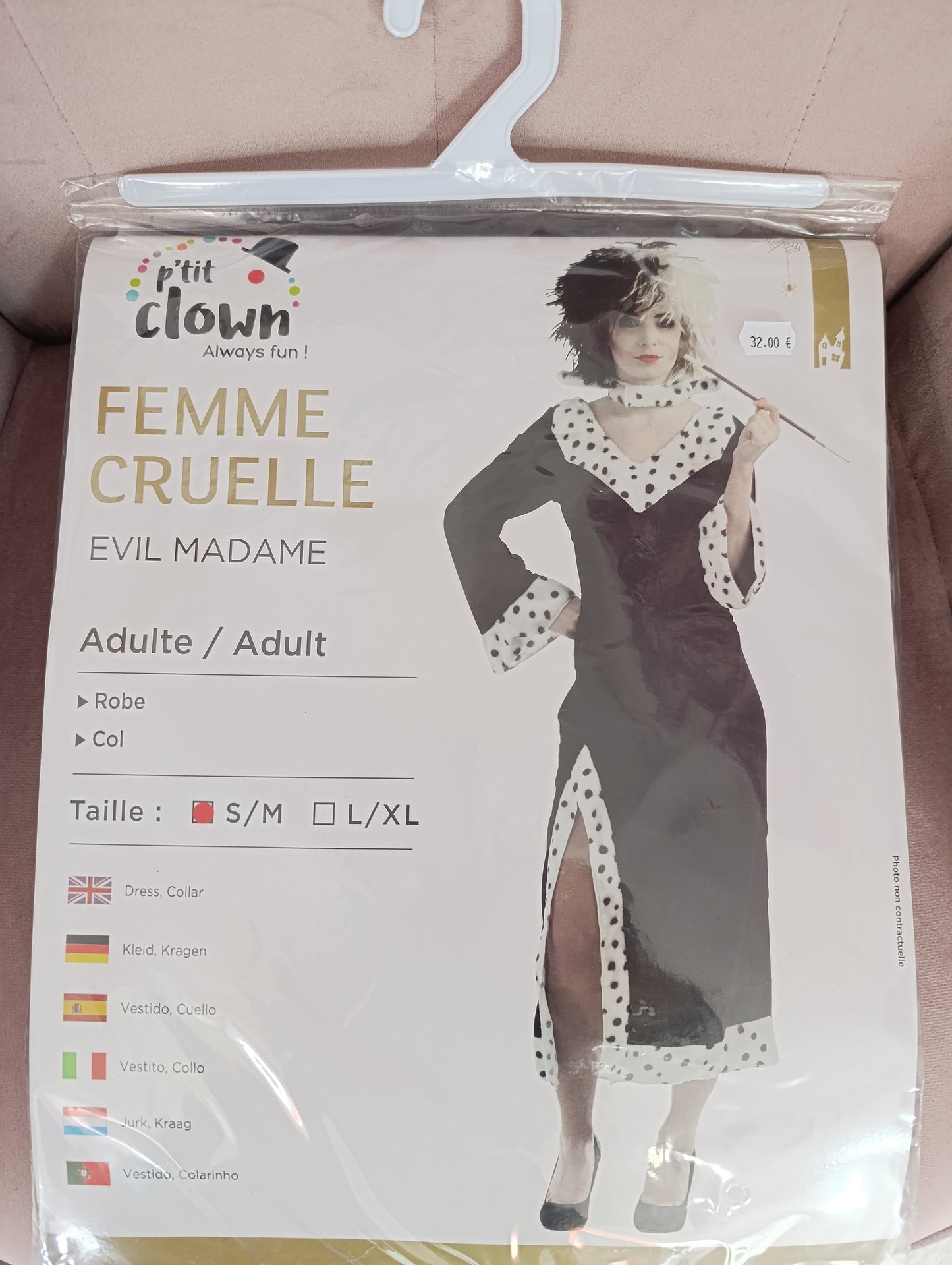 Déguisement Cruella S/M