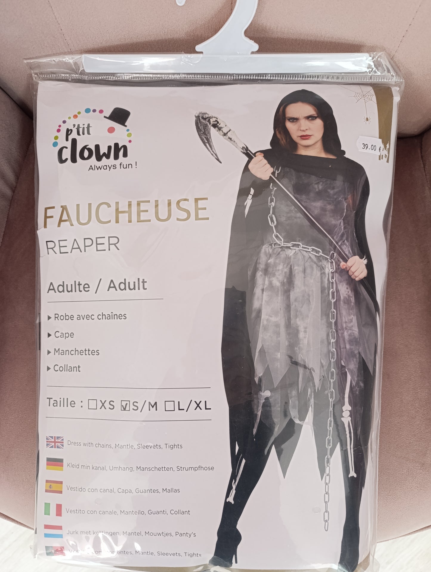 Déguisement faucheuse femme L/XL