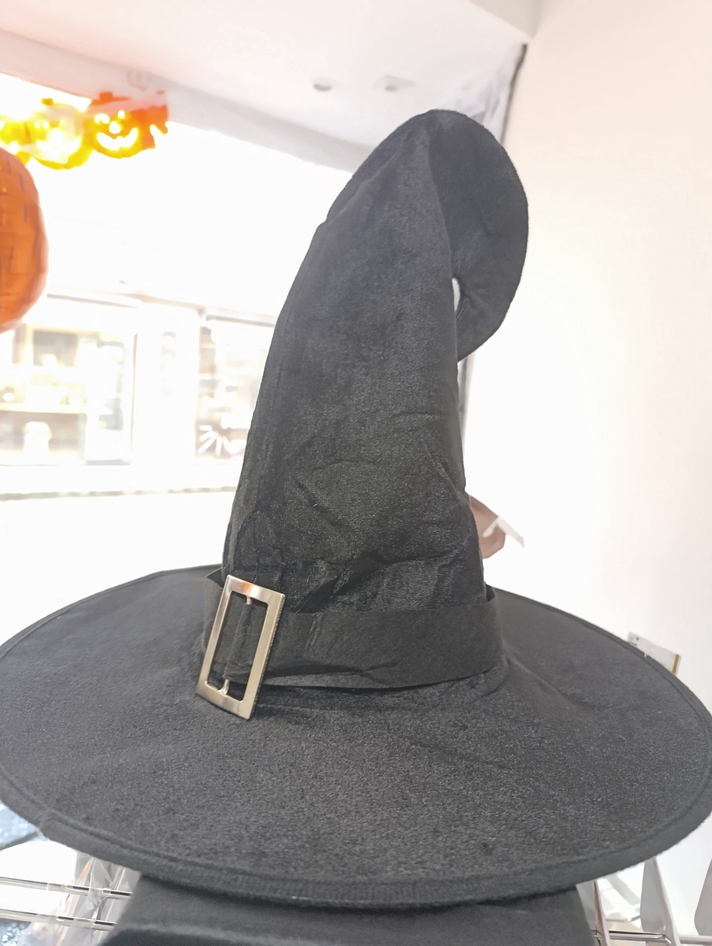 Chapeau de sorcière noir adulte