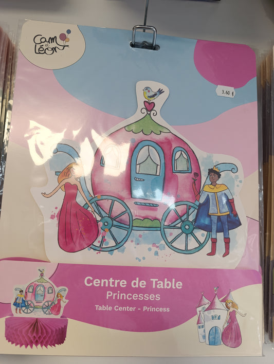 Centre de table princesse