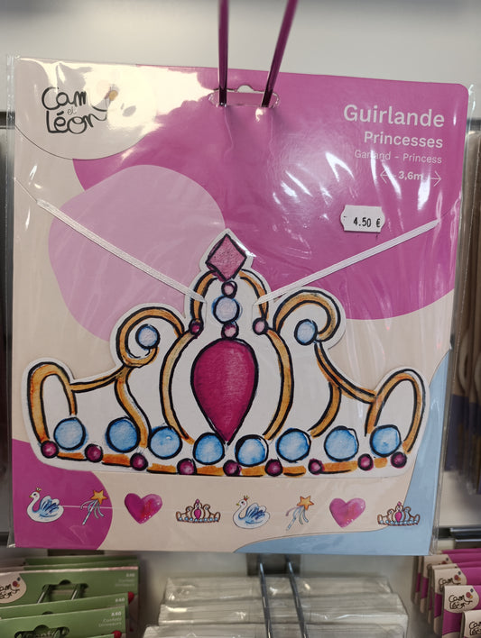 Guirlande princesses 3,6m