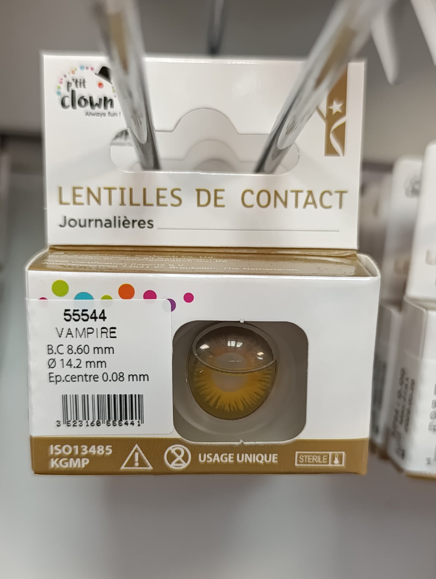 Lentilles de contacts journalières