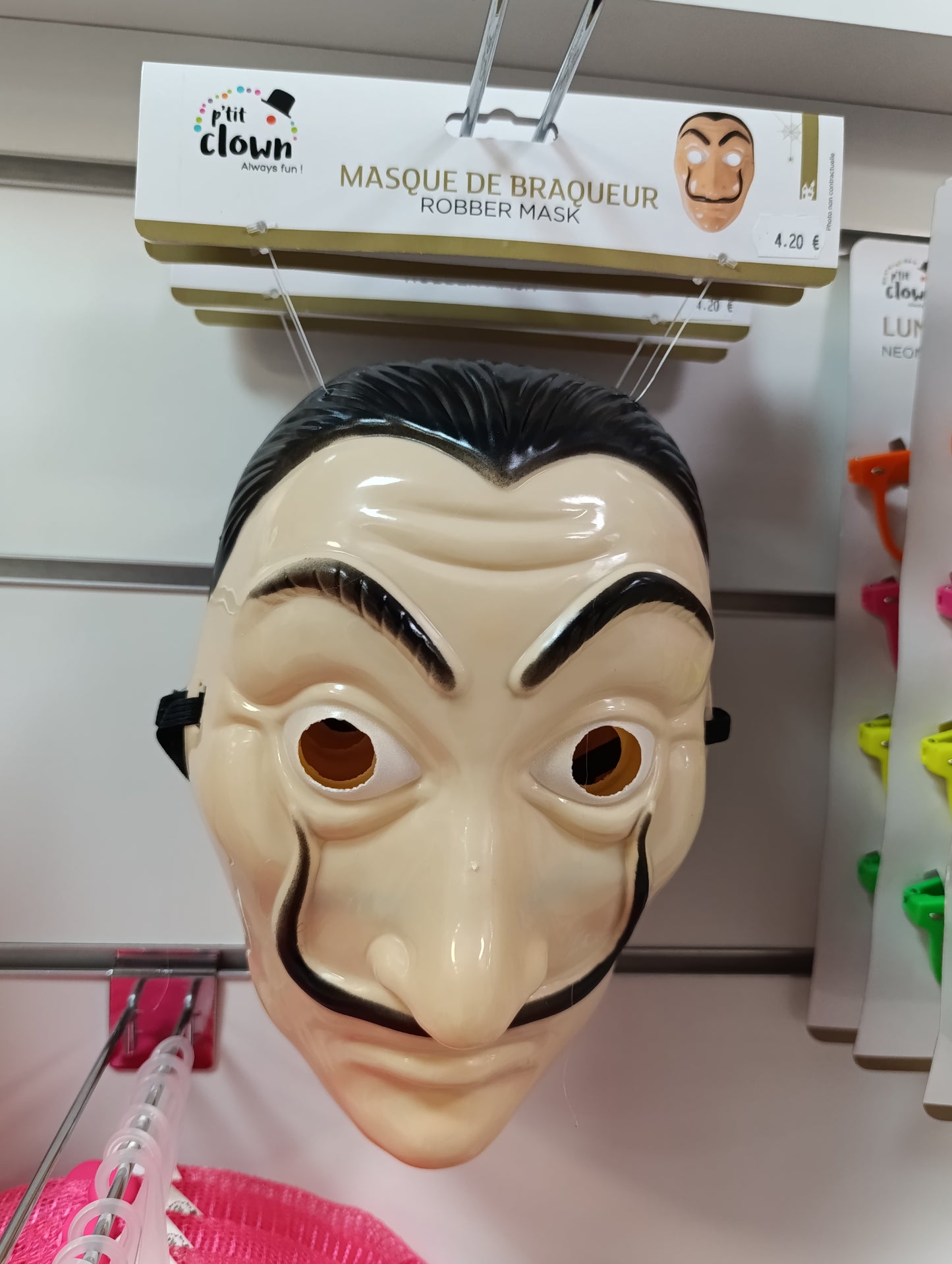 Masque braqueur