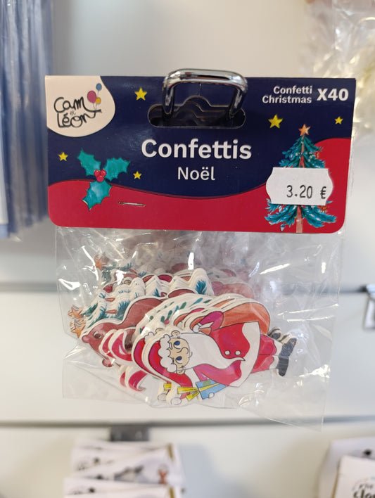 Confettis de table thème Noël lot de 40