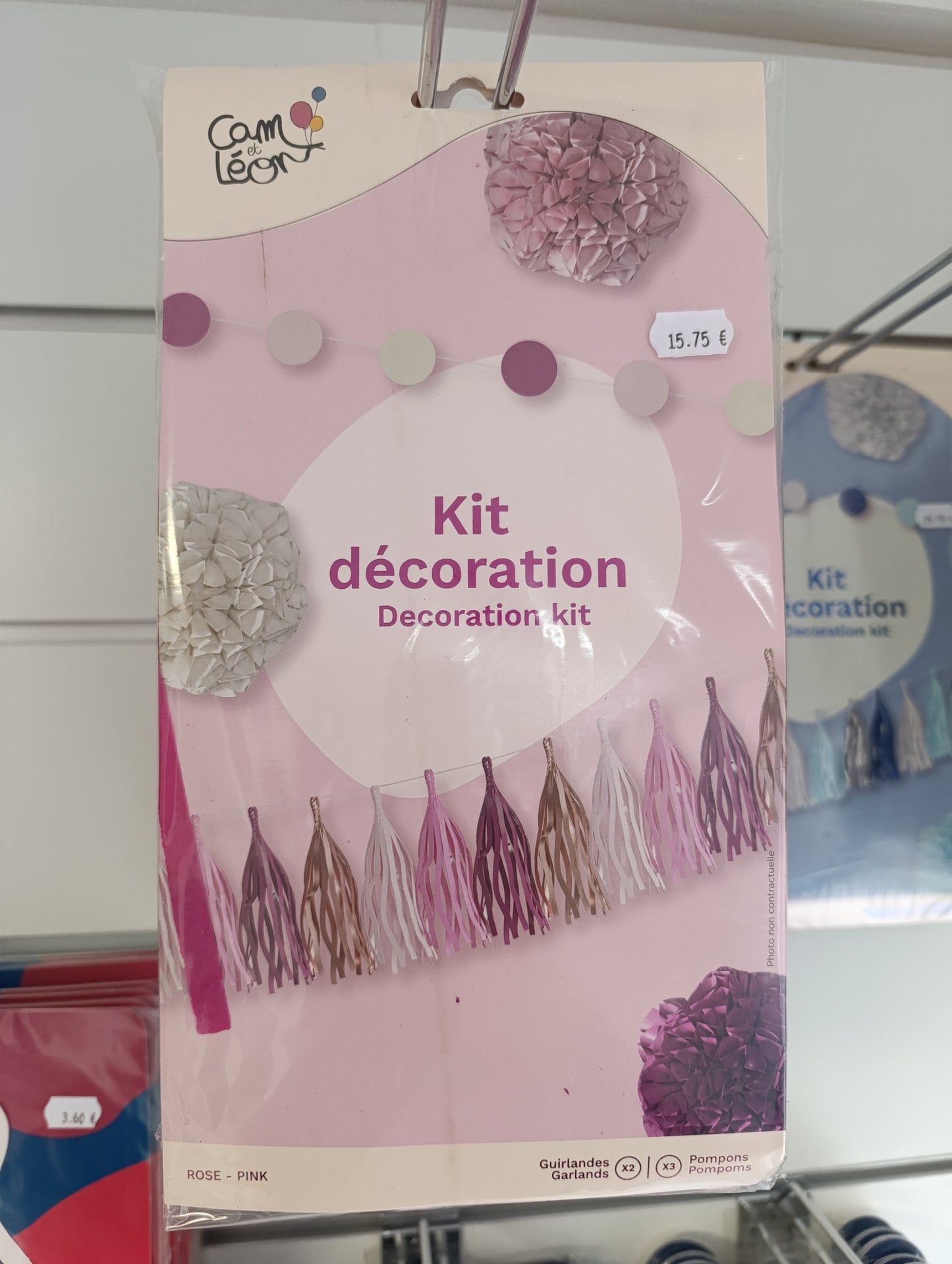 Kit de décoration DIY rose