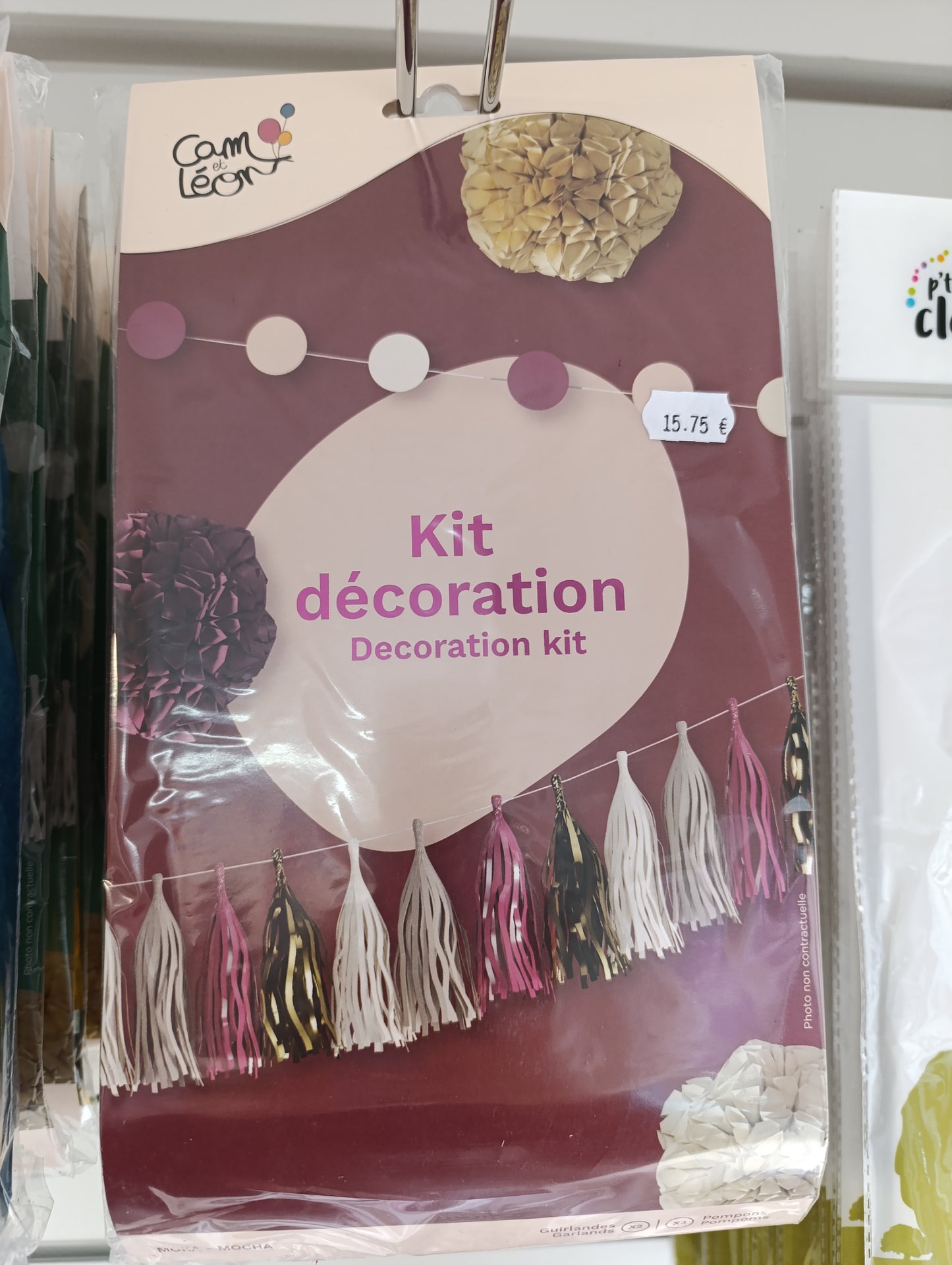 Kit de décoration DIY moka