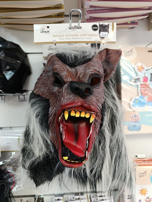 Masque intégral loup garou