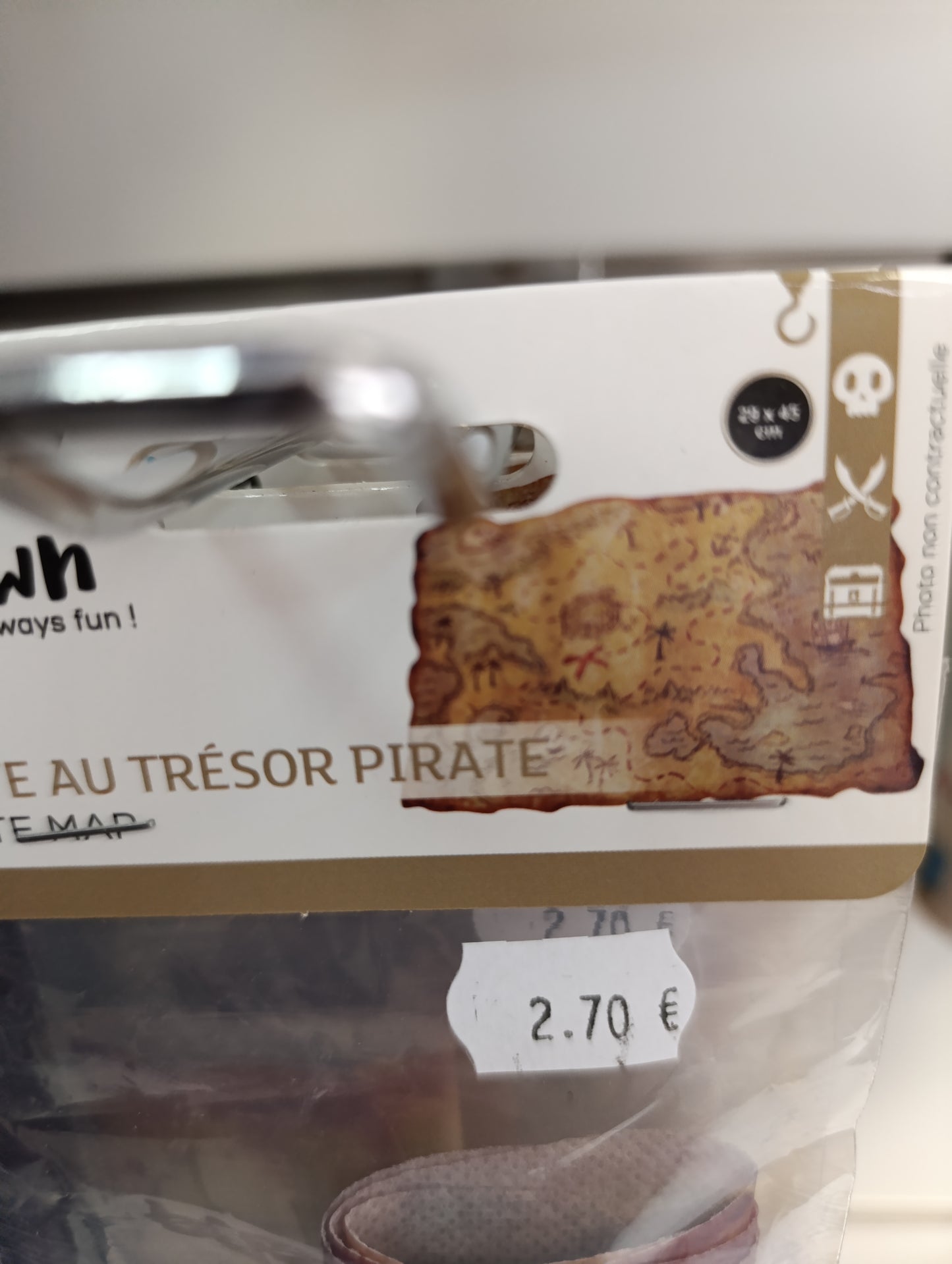 Carte au trésor pirate